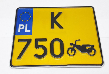 K 750 K750 tablica kolekcjonerska zlotowa