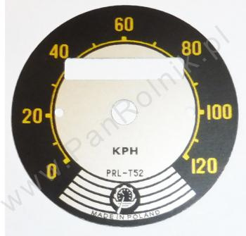 SHL WSK Eksport cyferblat 120 KPH nr. 2