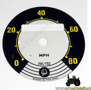 WSK eksport cyferblat 80 MPH PRL T52