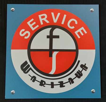Warszawa Service Tablica PRL