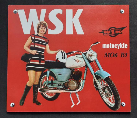 Wsk M06B3 M)6 B3 tablica PRL