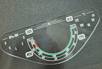 Ursus 4011, Zetor 4011 szybka licznika z grafiką, kPax100