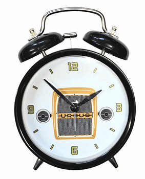 Ursus C330 C 330 żółta maska budzik zegar zegarek RETRO