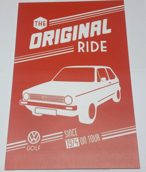 VW Golf Tablica PRL