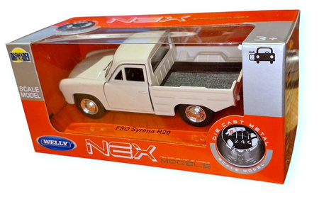 Syrena R-20 R20 Model Auta PRL kremowy skala 1:34