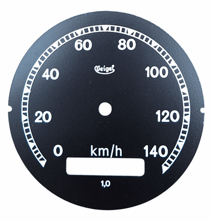 Veigel cyferblat 140 km