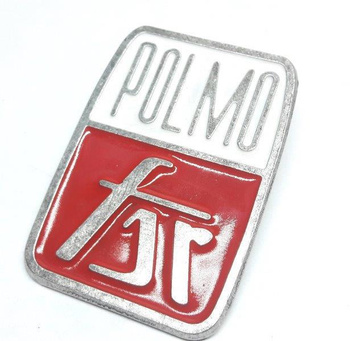 FSR Tarpan 233 emblemat logo napis znaczek biało-czerwony