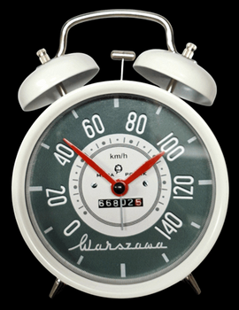 Warszawa FSO licznik budzik zegar zegarek RETRO
