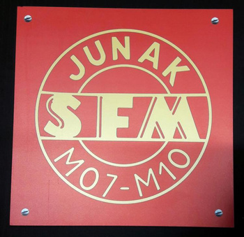 Junak SFMM07 M10 tablica PRL