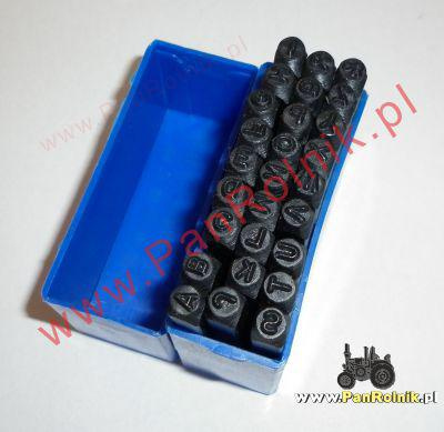 Literniki Litery, alfabet 3 mm (tabliczki, silnik)