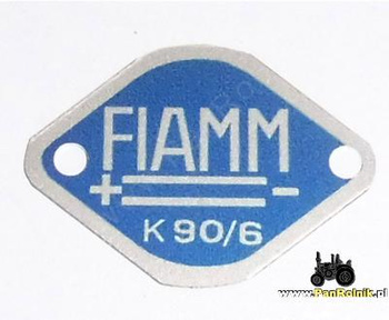 FIAMM/BELMA tabliczka klaksonu K90/6 WFM JUNAK SHL