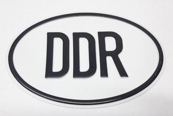 Tablica aluminiowa DDR Wartburg Trabant Opel BMW Mercedes