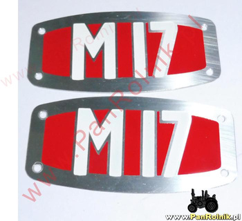 SHL M17 M 17 Gazela emblemat metalowy znaczek