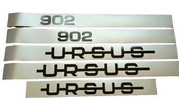 Ursus 902 naklejki naklejka napis emblemat na maskę