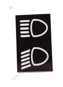 Simson S50 S51 Sr50 Sr51 naklejka na przełącznik świateł