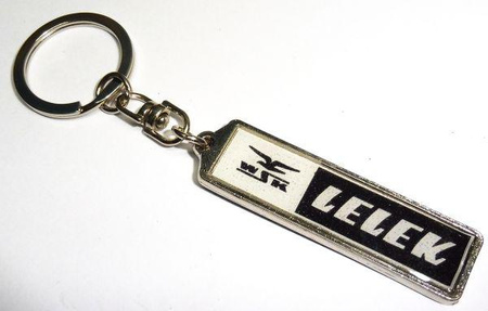 WSK LELEK- breloczek, napis, logo