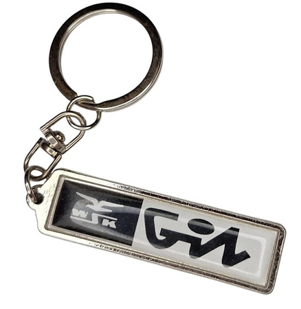 WSK GIL- breloczek, brelok napis, logo