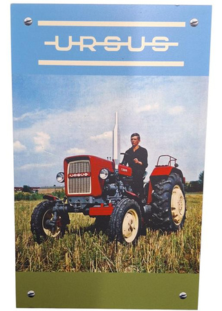 Ursus C4011 C 4011 serwis - tablica PRL