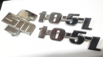 Syrena 105L emblemat emblematy komplet (3 sztuki)