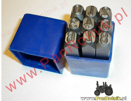 Numeratory 8 mm (tabliczki, znakowanie)