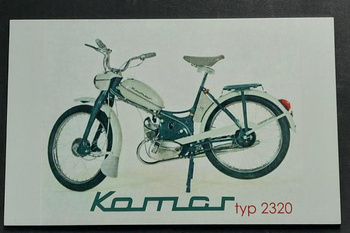 Komar 2320 tablica PRL