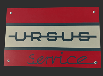 URSUS SERVICE tablica PRL