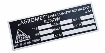 Ursus naklejka na fotel KUNÓW Agromet