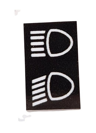 Simson S50 S51 Sr50 Sr51 naklejka na przełącznik świateł