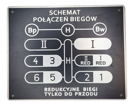 Władimir schemat skrzyni biegów biegi nr.3