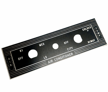 Mercedes W113 tabliczka panel klimatyzacji