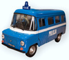 Nysa 522 Milicja Model Auta PRL w skali 1:34