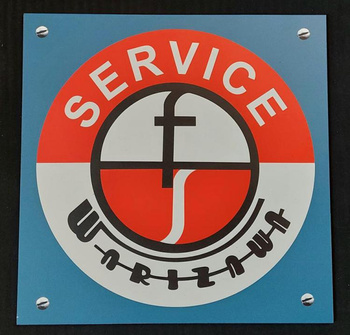 Warszawa Service Tablica PRL