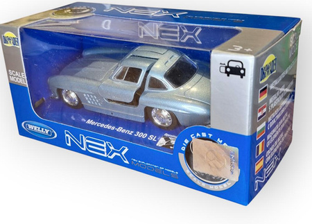 Mercedes 300 SL Gullwing Model Auta PRL skala 1:34