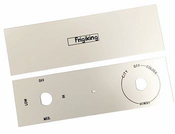 Mercedes W113 280 SL tabliczki panel klimatyzacji Frigiking