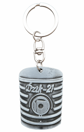 Dzik 21 breloczek logo znaczek zawieszka