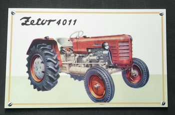 Zetor 4011 tablica PRL