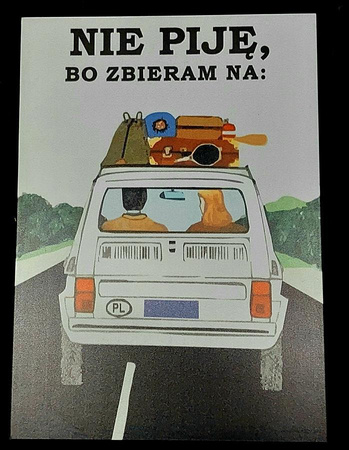 Nie piję bo zbieram na- tablica PRL