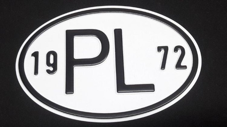 NYSA tabliczka z rokiem produkcji