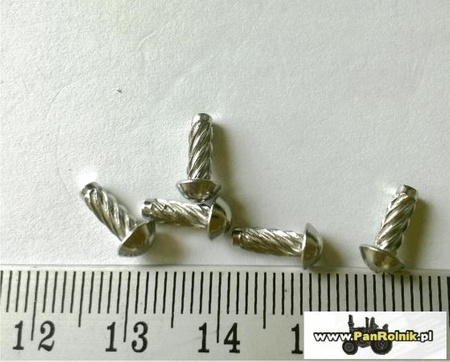 Nit 2,89 mm x 7,93 mm nity do tabliczki znamionowej