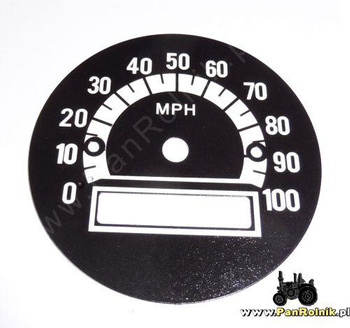 WSK eksport cyferblat 100 MPH