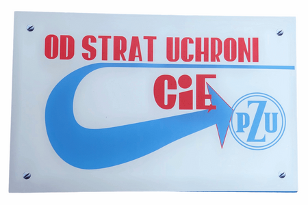 PZU od strat uchorni cię- tablica PRL