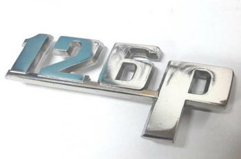 FIAT 126 p emblemat napis logo znaczek na klapę I SERIA