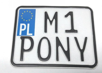 Romet Pony M1 M 1 tablica zlotowa kolekcjonerska