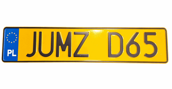 Jumz D65 Białoruś tablica zlotowa kolekcjonerska