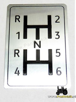 Ursus C 330 biegi schemat biegów