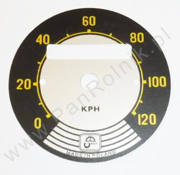 SHL WSK Eksport cyferblat 120 KPH nr.3