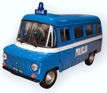 Nysa 522 Milicja Model Auta PRL w skali 1:34