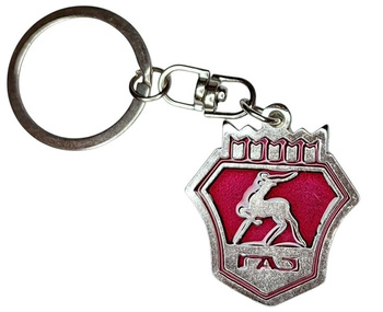 GAZ breloczek brelok logo napis