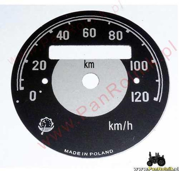 WSK SHL cyferblat licznika 120 km/h