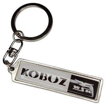 WSK KOBUZ- breloczek, brelok napis, logo